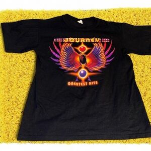 Men’s Sz XL Black Journey Greatest Hits T-Shirt